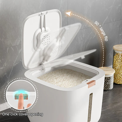 Moisture-Proof Grain Bin – Keeps Rice Fresh Longer