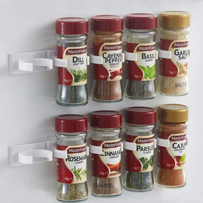 Spice Jar Wall Mount – Space-Saving Kitchen Organizer